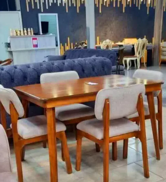 میز ناهارخوری ۴ نفره پرومکس مدل چوب نرات